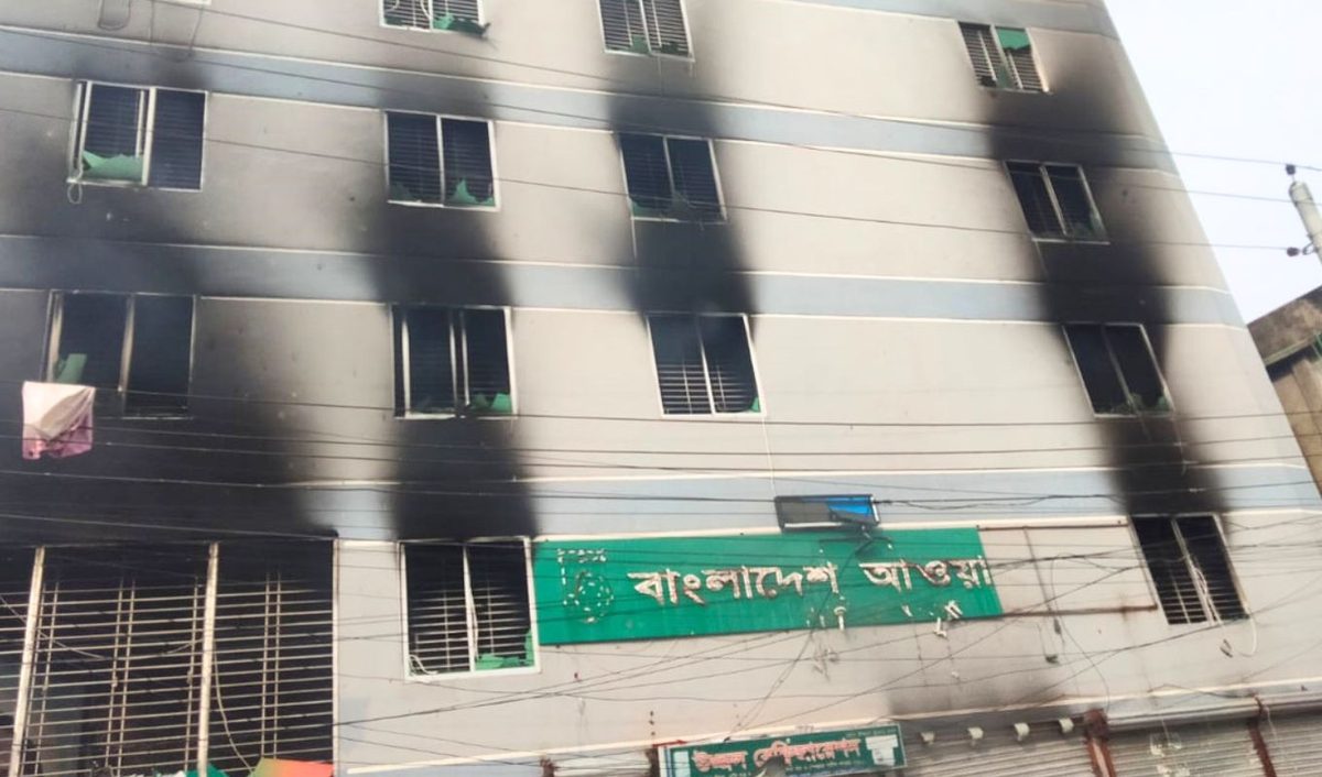 আ.লীগ অফিসে চুরি করতে গিয়ে ভবন থেকে পড়ে যুবকের মৃত্যু
