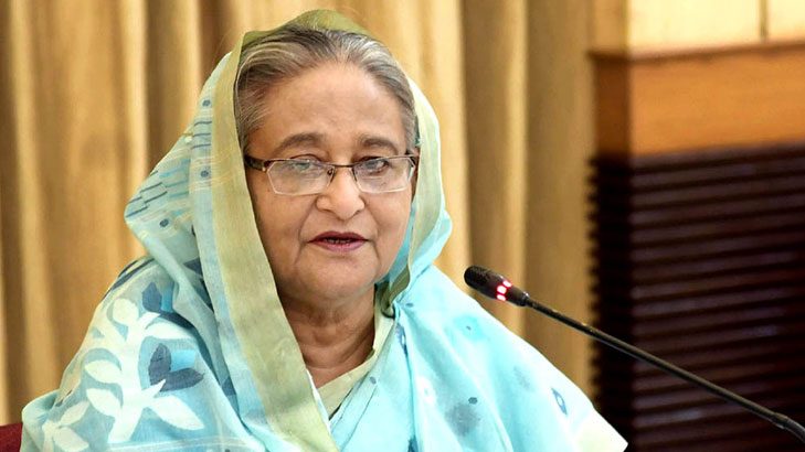 পদ্মা সেতু হয়ে টুঙ্গিপাড়ায় গেলেন প্রধানমন্ত্রী