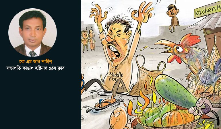 দ্রব্যমূল্যের উর্ধ্বগতিতে নেই নিয়ন্ত্রণ, চাপে ভোক্তা