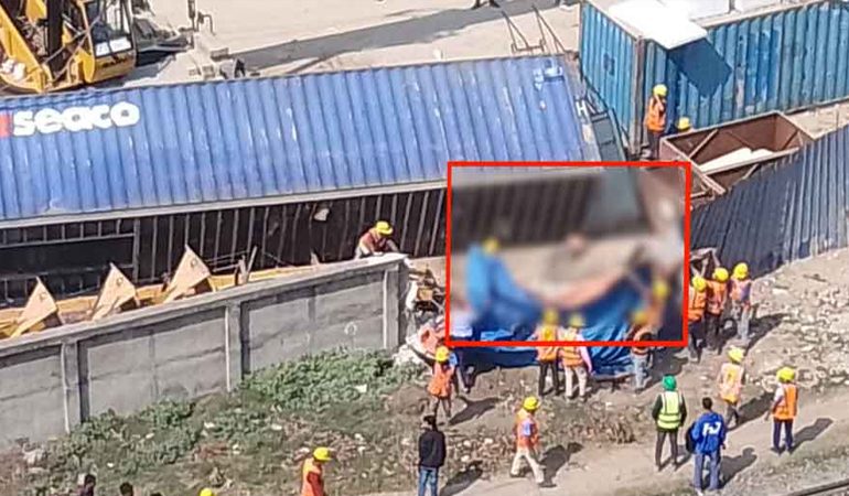 তেজগাঁওয়ে ক্রেন ছিড়ে শ্রমিকের মৃত্যু