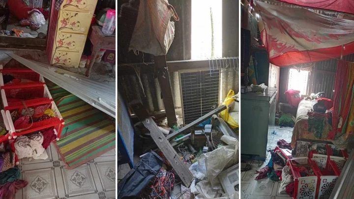 শ্বশুরের কুলখানিতে না যাওয়ায় জামাইয়ের বাড়ি ভাঙচুর