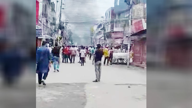 খুলনা মহানগর আওয়ামী লীগ কার্যালয়ে অগ্নিসংযোগ