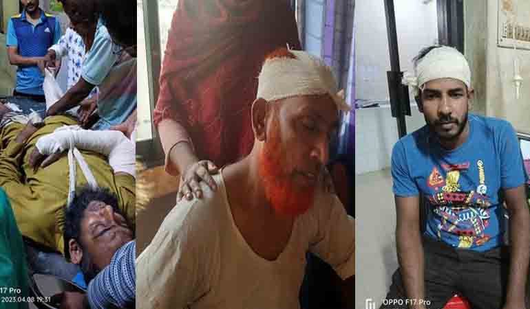 কুষ্টিয়ার আলামপুরে প্রতিপক্ষের হামলায় আহত ৪