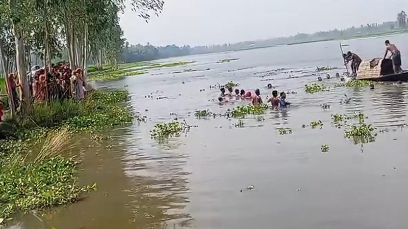 শাপলা তুলতে গিয়ে পানিতে ডুবে শিশুর মৃত্যু