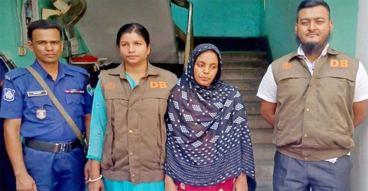 অ্যাসিড পুশ করে স্বামীকে হত্যা, স্ত্রীসহ পরকীয়া প্রেমিক আটক