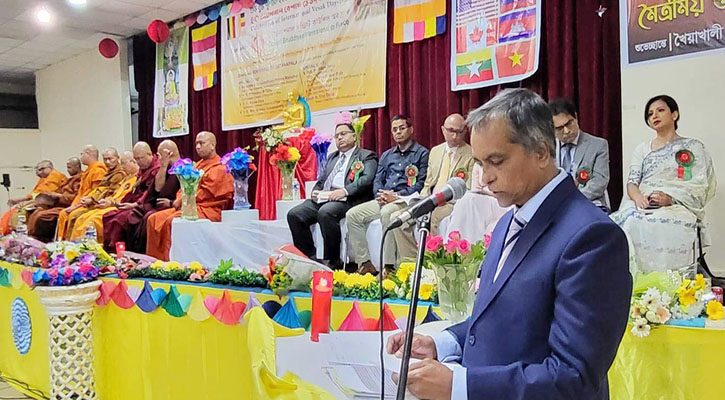ফ্রান্সে বুদ্ধ পূর্ণিমা উদযাপন