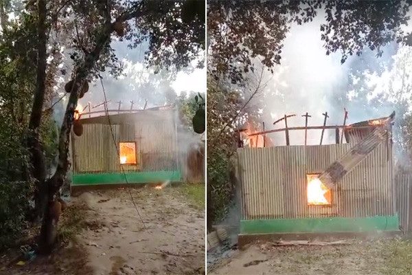জামালপুরে অগ্নিকাণ্ডে সাধারণ স্কুল শিক্ষকের বসত-ভিটা ভস্মীভূত
