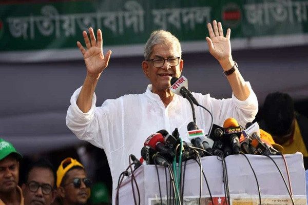 বিএনপির গুগলিতে বোল্ড আউট আওয়ামী লীগ : ফখরুল