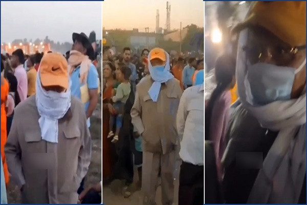 চৌকিদারের ছদ্মবেশে মেলায় মন্ত্রী, ভিডিও ভাইরাল