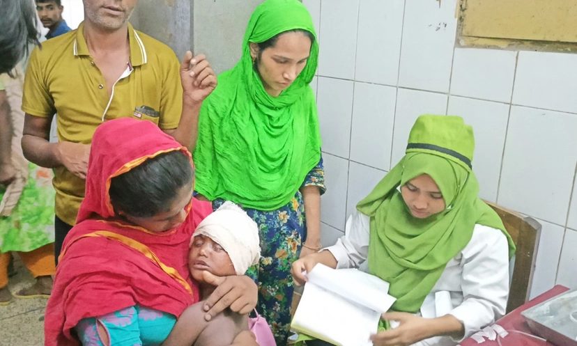 ময়মনসিংহে বেলুন ফোলানোর সিলিন্ডার বিস্ফোরণে দগ্ধ ১২