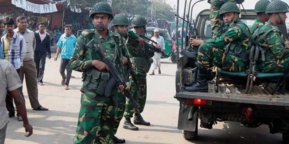 নির্বাচনে 'স্ট্রাইকিং ফোর্স' হিসেবে থাকবে সেনাবাহিনী