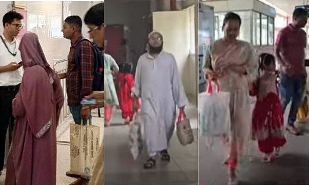 মেট্রোরেলে মাংস নিয়ে ওঠার চেষ্টা, অতঃপর...