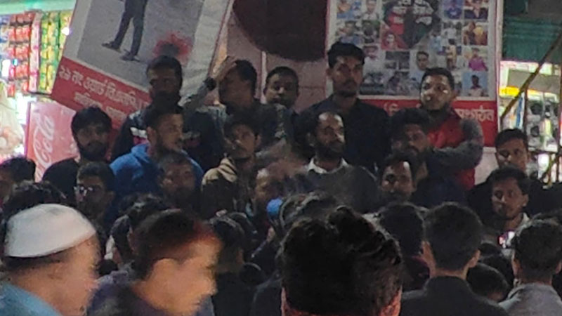 আইনজীবী হত্যার প্রতিবাদে রংপুরে বিক্ষোভ মিছিল