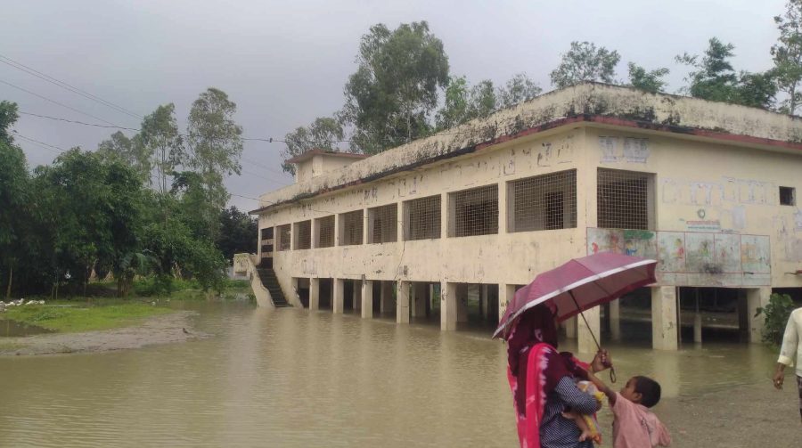 জামালপুরে যমুনার পানি বিপৎসীমার ওপরে, শিক্ষা প্রতিষ্ঠান বন্ধ ঘোষণা