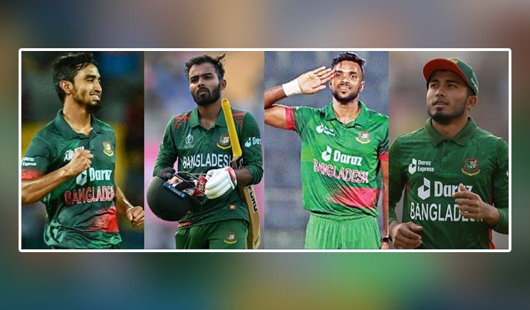 বিসিবির কেন্দ্রীয় চুক্তিতে সাকিব-হৃদয়-নাঈম-জয়