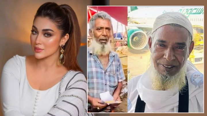 প্রতারিত সেই গরু বিক্রেতাকে ওমরাহ হজে পাঠালেন অপু বিশ্বাস