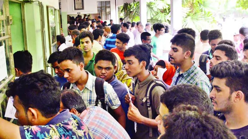 এসএসসিতে ফেল করলেও কলেজে ভর্তি হওয়া যাবে
