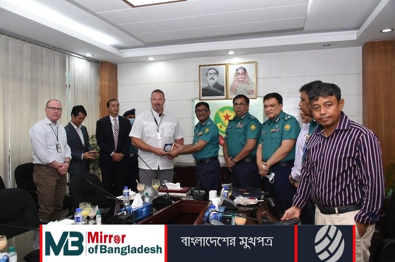 ডিএমপি কমিশনারের সঙ্গে যুক্তরাষ্ট্রের প্রতিনিধি দলের সৌজন্য সাক্ষাৎ