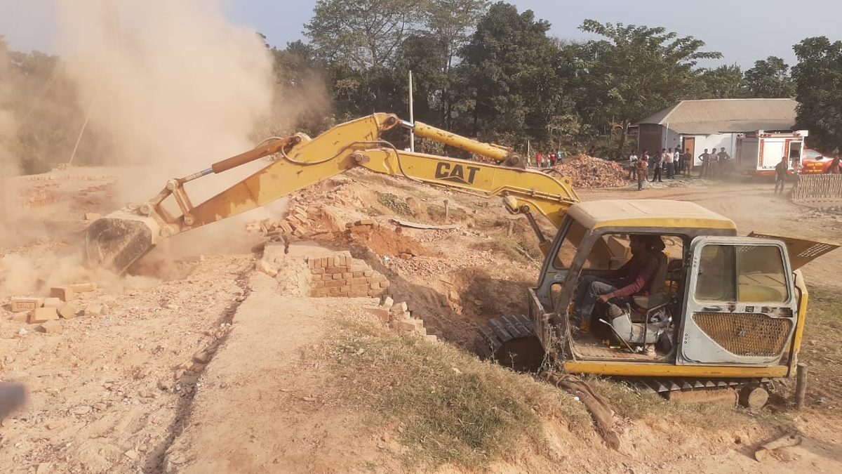 কুমারখালীতে ৭ টি ইট ভাটা গুঁড়িয়ে দিলো পরিবেশ অধিদপ্তর