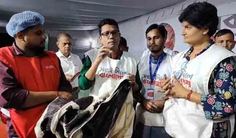 এবার আগুনে পোড়া চাদর কিনলেন প্রতিমন্ত্রী পলক