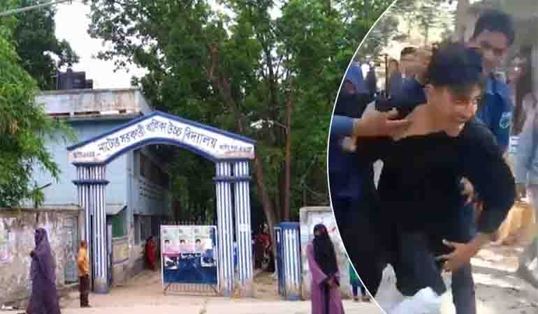 বোরকা পরে গার্লস স্কুলে যুবক, অতপর.....