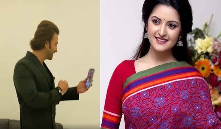 পুত্রের সঙ্গে শাকিবের ভিডিও কল, যা বললেন পরীমণি
