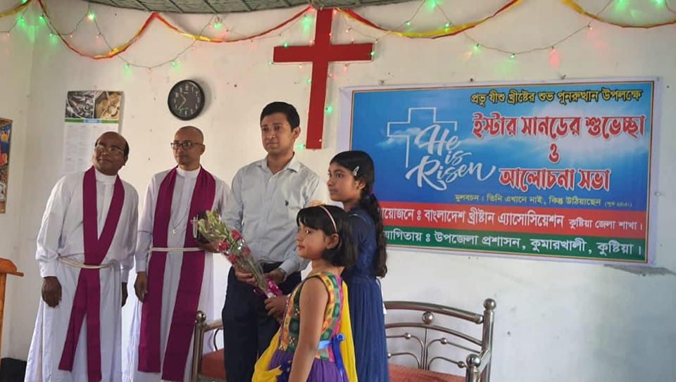 কুমারখালীতে ইস্টার সানডে উদযাপন