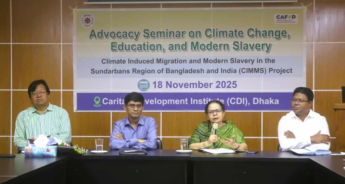 জলবায়ু পরিবর্তন মোকাবিলায় শিশুশ্রম রোধে কারিতাসের ১১ দফা সুপারিশ