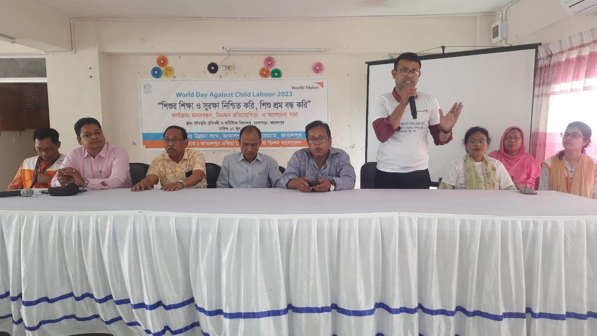 জামালপুরে পালিত হলো বিশ্ব শিশুশ্রম প্রতিরোধ দিবস