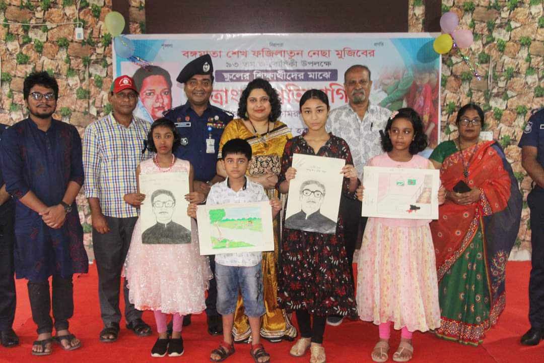 জামালপুরে পুনাকের আয়োজনে বঙ্গমাতার ৯৩ তম জন্মবার্ষিকী পালন
