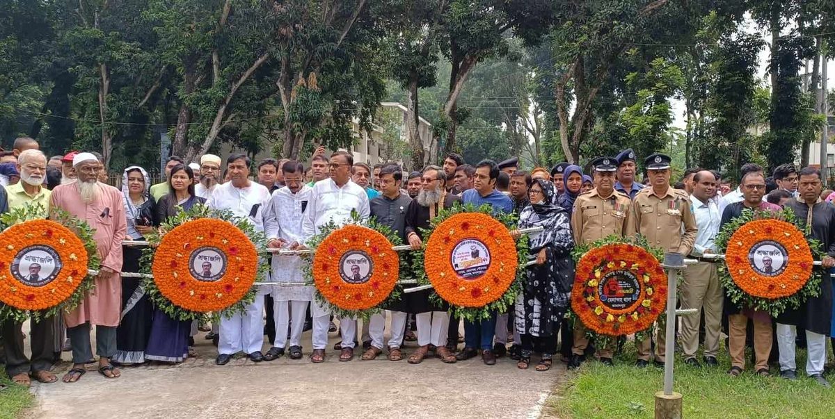 মেলান্দহে যথাযোগ্য মর্যাদায় জাতীয় শোক দিবস পালিত