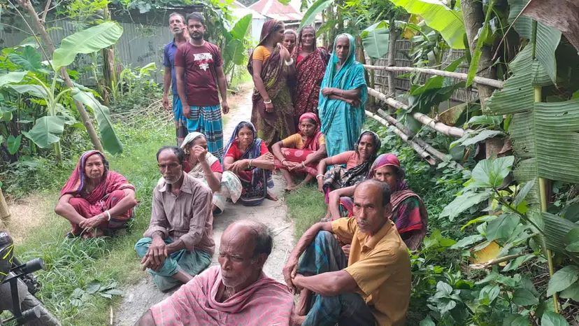 কুমারখালীতে জোরপূর্বক হিন্দু সম্প্রদায়ের জমি দখলের চেষ্টা ও হুমকি