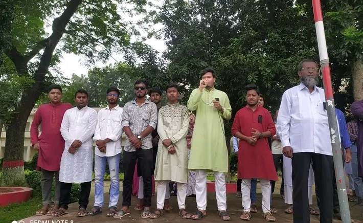 মেলান্দহে ছাত্রলীগের আলোচনা সভা ও লিফলেট বিতরন