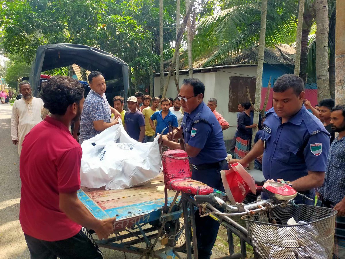 উঠানে চাচাতো ভাইয়ের লাশ রেখে খেচুরি রান্না করছিল পরকিয়া প্রেমিকা