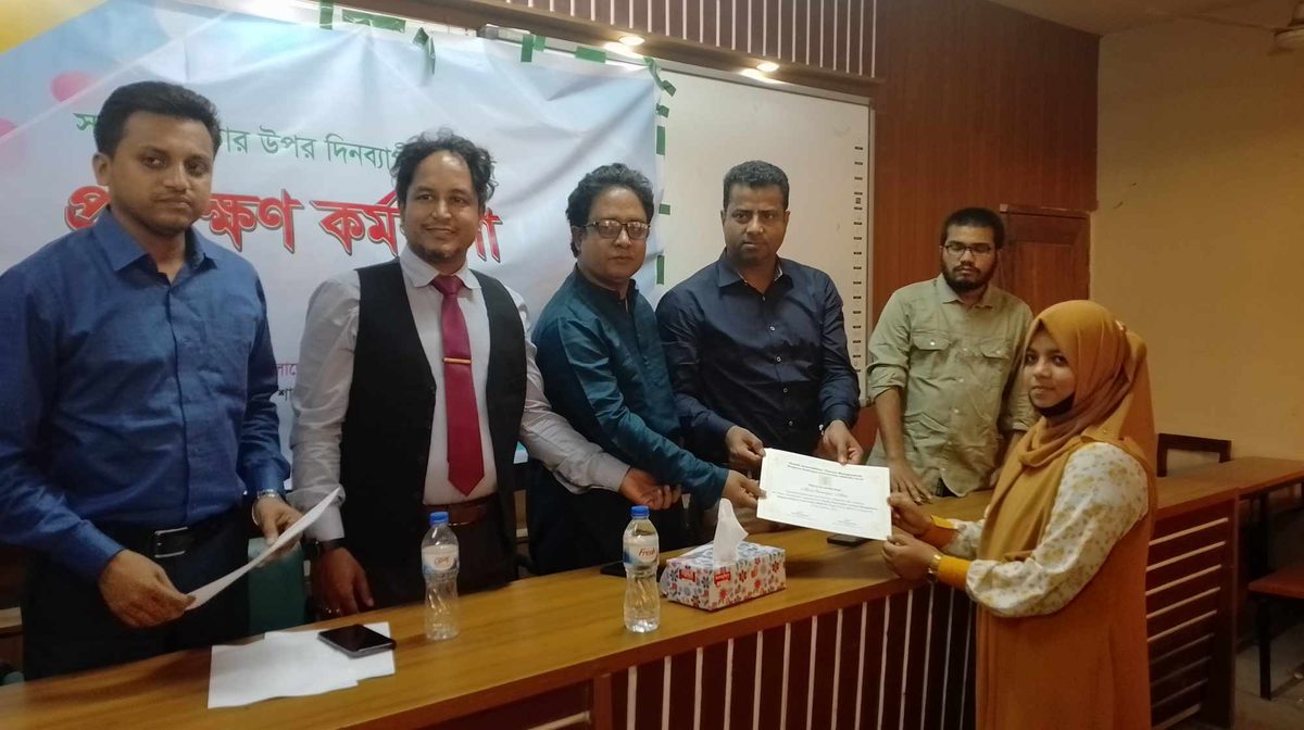 বেরোবিতে সাংবাদিকতার উপর বুনিয়াদি প্রশিক্ষণ কর্মশালা