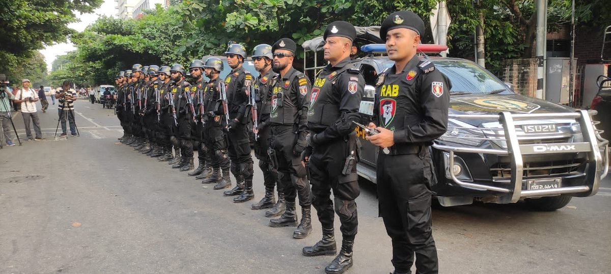 তফসিল ঘোষণা : রাজধানীতে র‌্যাবের ৬০টি টহল দল মোতায়েন