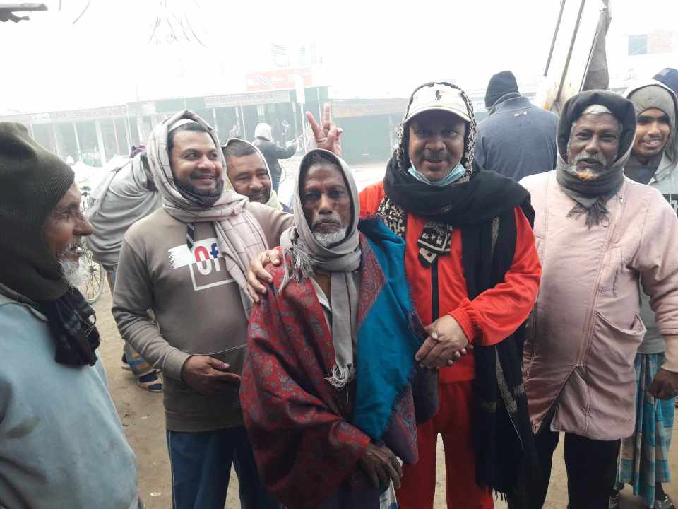 আব্দুল মান্নান খানকে সমর্থন জানিয়ে পৌর আ.লীগের সভাপতির গণসংযোগ