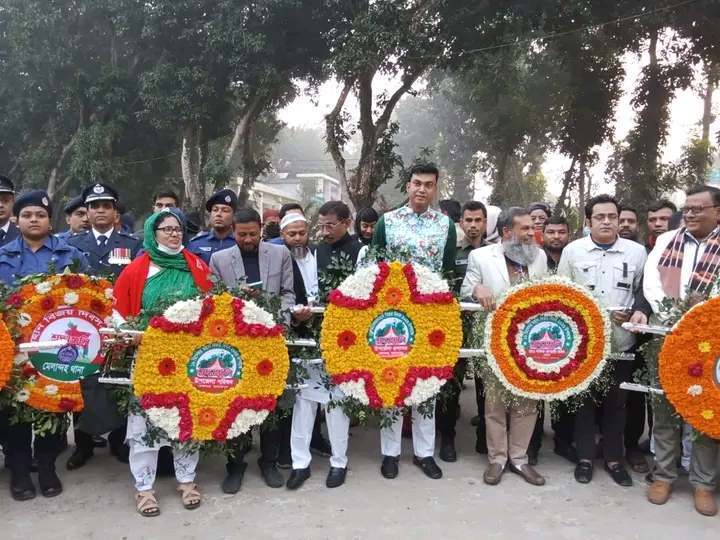মেলান্দহে বিজয় দিবস পালিত