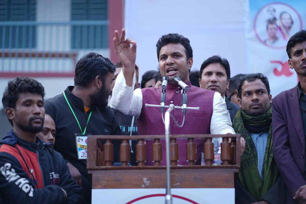 ক্ষমতায় যাওয়ার জন্য রাজনীতি করতে আসি নাই : সাদ্দাম হোসেন
