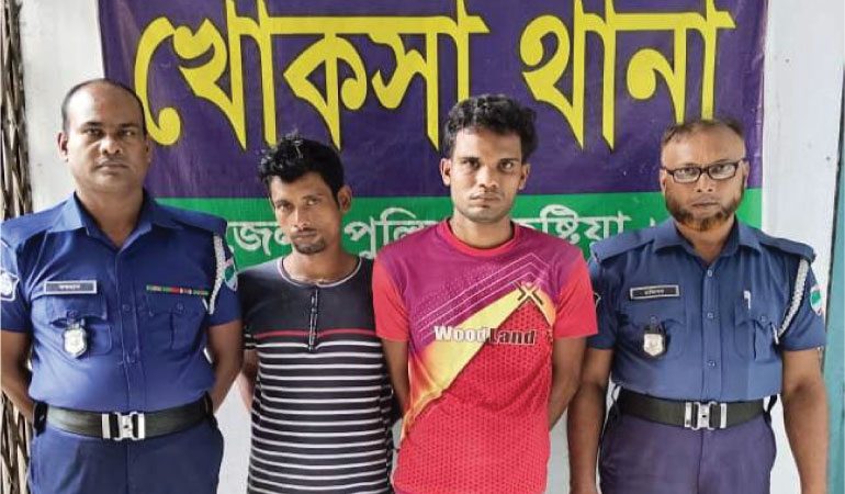 খোকসায় দুই অটোভ্যান চোর আটক
