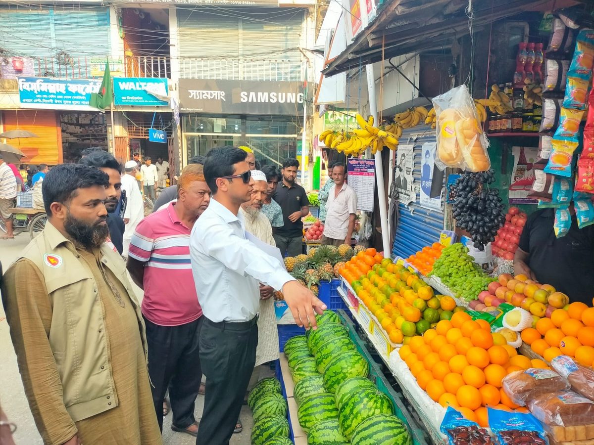 কুমারখালীতে ভ্রাম্যমাণ আদালতের অভিযানে ৬ ব্যবসায়ীকে জরিমানা