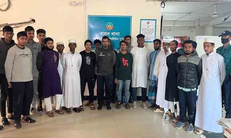 গাজীপুরে জামায়াত-শিবিরের ২০ নেতাকর্মী গ্রেফতার