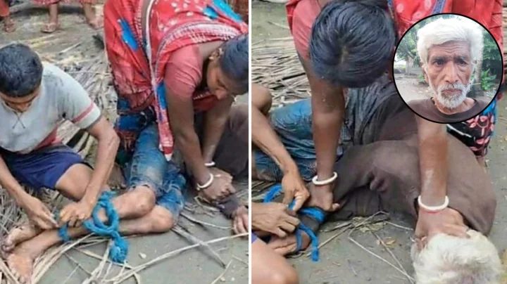 হাত-পা বেঁধে নির্যাতন, তবুও ছেলেকে ক্ষমা করলেন স্কুল শিক্ষক বাবা