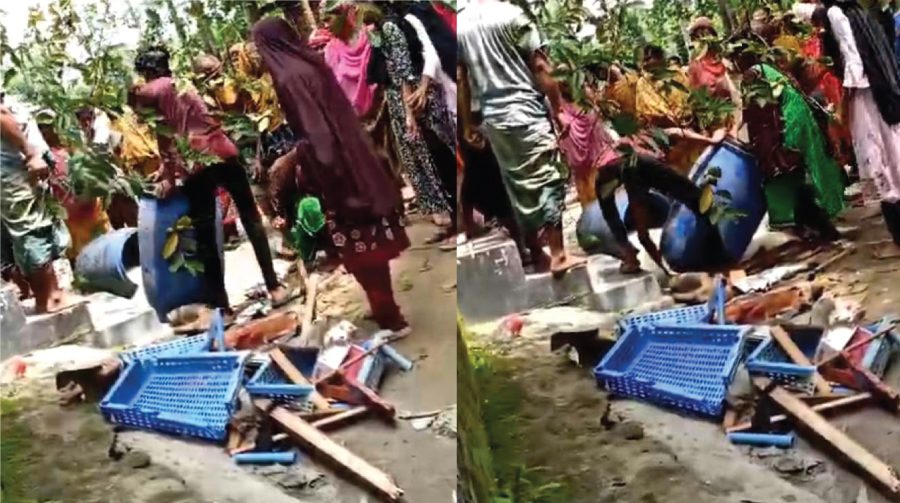 চাঁদা না দেওয়ায় বাড়িঘর ভাংচুর, ১৭ লাখ টাকাসহ স্বর্নালংকার লুট