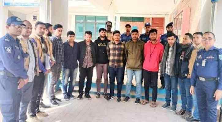 পুলিশ নিয়োগের ৯ ভুয়া পরীক্ষার্থী আটক