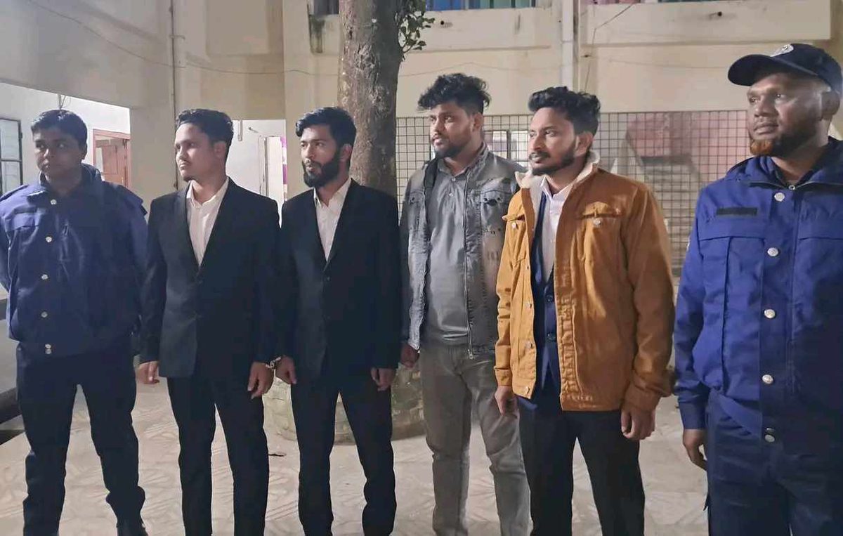 জামালপুরে নিষিদ্ধ ছাত্রলীগের ৪ নেতা আটক