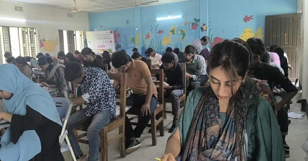 জাবিপ্রবিতে ‘সি’ ইউনিটের ভর্তি পরীক্ষা অনুষ্ঠিত
