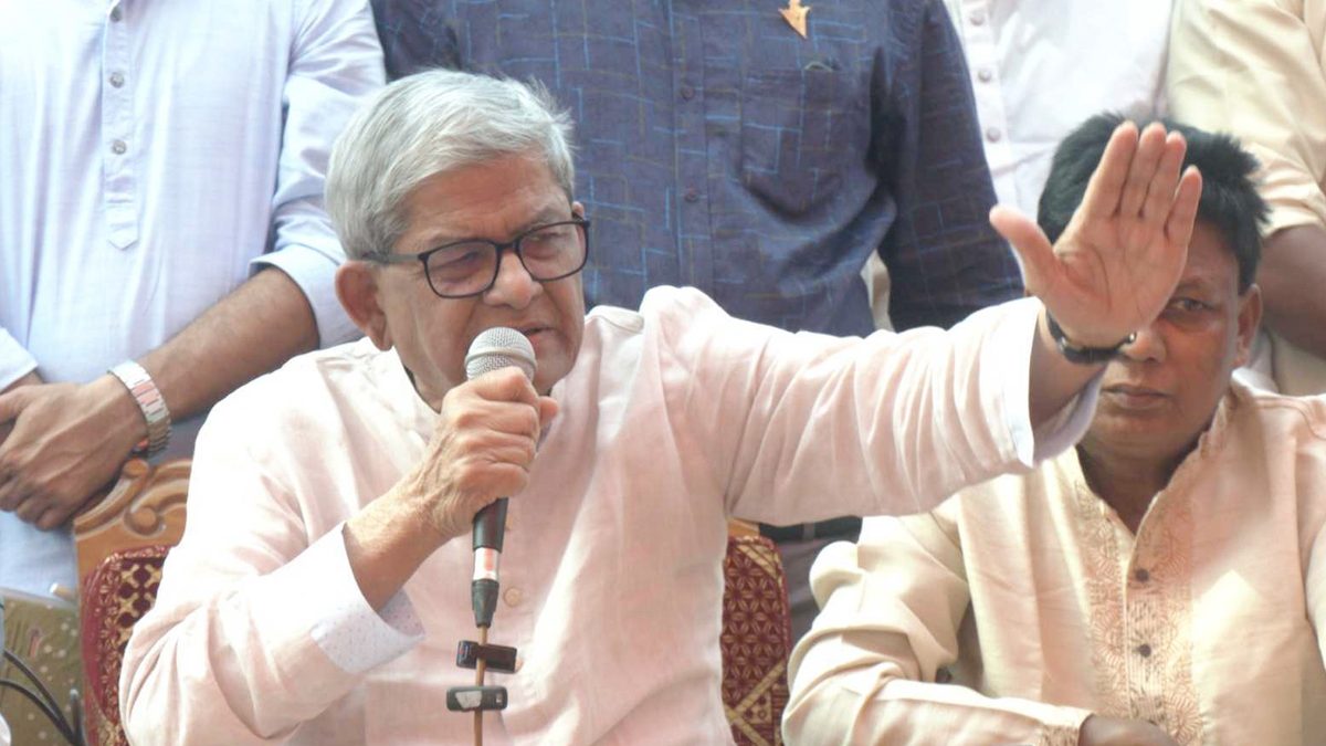 ধানের শীষ আপনাদের পাশে আছে, নৌকার সমর্থকদের ফখরুল