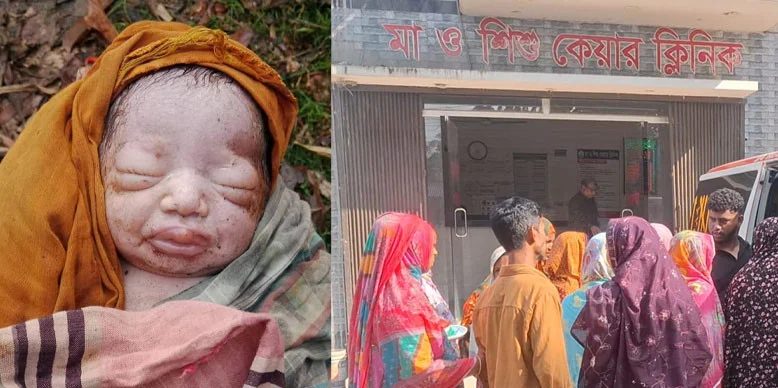 সড়কের পাশে মিলল জীবিত নবজাতক