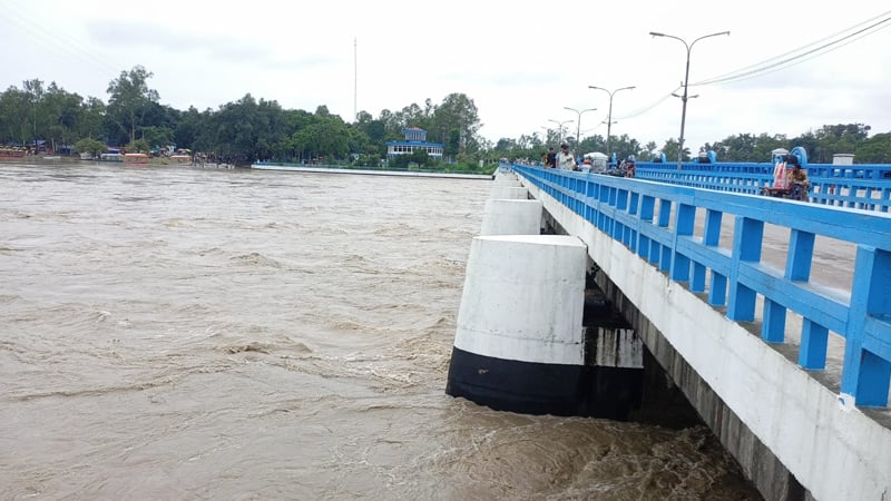 তিস্তার পানি বিপৎসীমার নিচে,বন্যার শঙ্কা নেই!